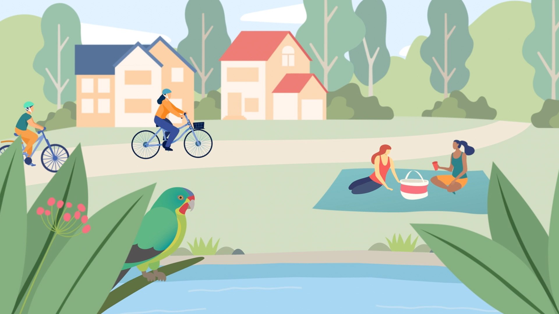 Cumberland Plain Conservation Plan animation still