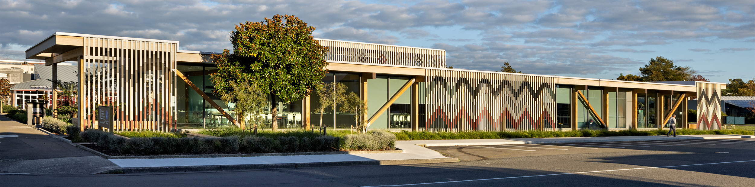 Manawātū Community Hub Libraries brand identity